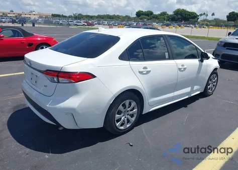2020 Toyota Corolla Le z USA, uszkodzony, nr VIN JTDEPRAE9LJ105876